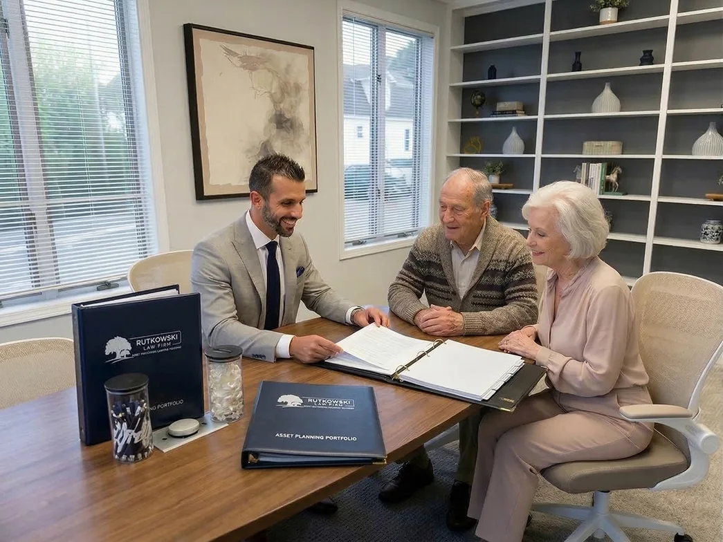 Michael Rutkowski helping a Michigan family avoid probate.